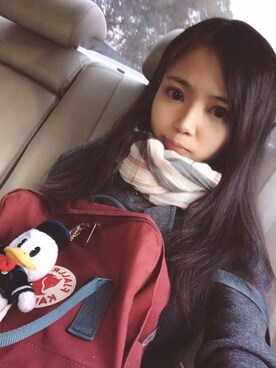 Riekoさん（レディース・158cm）の冬コーディネート