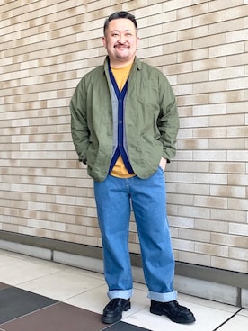 「SMITH'S（スミス）のアイテム」を使った、coenきのしたさん（メンズ・165cm）の春コーディネート