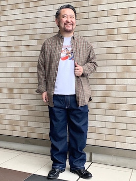 「SMITH'S（スミス）のアイテム」を使った、coenきのしたさん（メンズ・165cm）の秋コーディネート