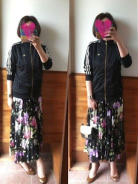 「スボーツミックス」｜「アイテム（ワンピース/ドレス）」を使った、えまみーさん（レディース・171cm）の秋コーディネート