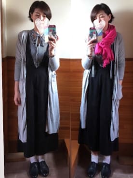 「matta（マッタ）のアイテム」を使った、えまみーさん（レディース・171cm）の春コーディネート