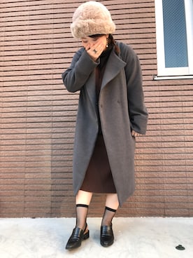 maru☺︎さん（レディース・152cm）の冬コーディネート