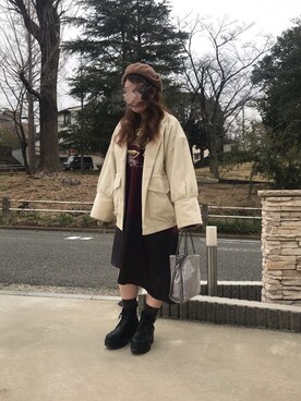 maru☺︎さん（レディース・152cm）の春コーディネート