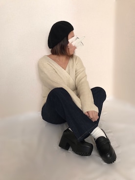 「アイテム（その他雑貨）」を使った、maru☺︎さん（レディース・152cm）の秋コーディネート