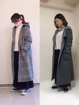 maru☺︎さん（レディース・152cm）の冬コーディネート
