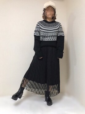 maru☺︎さん（レディース・152cm）の冬コーディネート