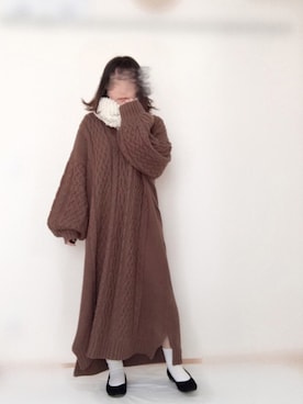 maru☺︎さん（レディース・152cm）の冬コーディネート