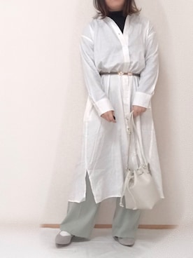「プチプラコーデ、春」｜「アイテム（雑貨/ホビー）」を使った、maru☺︎さん（レディース・152cm）の春コーディネート