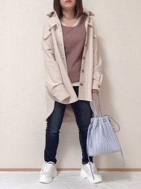 maru☺︎さん（レディース・152cm）の春コーディネート