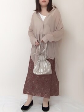 maru☺︎さん（レディース・153cm）の春コーディネート