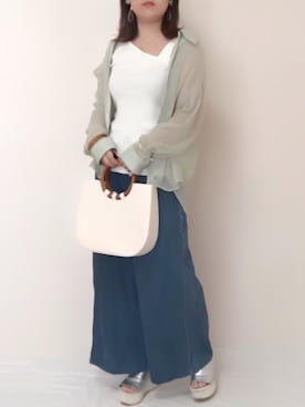 maru☺︎さん（レディース・153cm）の春コーディネート