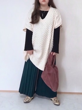 maru☺︎さん（レディース・153cm）の秋コーディネート