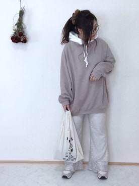 「プチプラコーデ、春」｜「アイテム（雑貨/ホビー）」を使った、maru☺︎さん（レディース・153cm）の春コーディネート