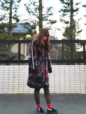 「JAM（ジャム）のアイテム（ジャケット/アウター）」を使った、☺︎さん（レディース・167cm）の冬コーディネート