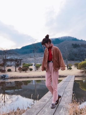 ☺︎さん（レディース・167cm）の春コーディネート