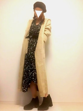 「GIGGER（ギガ）のアイテム」を使った、chicoさん（レディース・162cm）の秋コーディネート