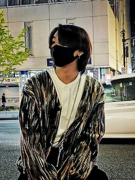 「ADER error（アーダーエラー）のアイテム（パンツ）」を使った、8さん（メンズ・172cm）の秋コーディネート