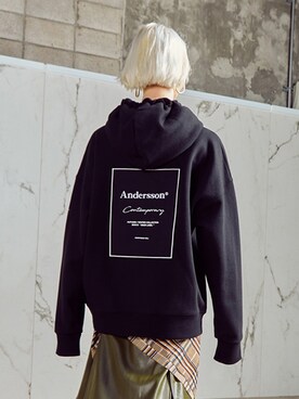 「ANDERSSON BELL（アンダースンベル）のアイテム」を使った、UPPER STAGEさん（レディース・160cm）の冬コーディネート