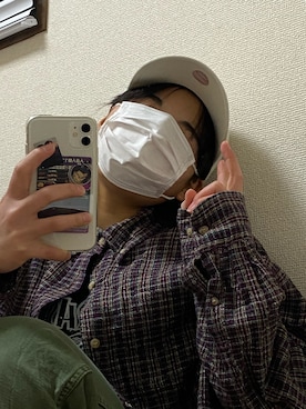 「アイテム（スマホグッズ）」を使った、@さん（レディース・150cm・10代）の冬コーディネート