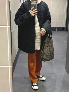 michinaさん(レディース・154cm)の冬コーディネート