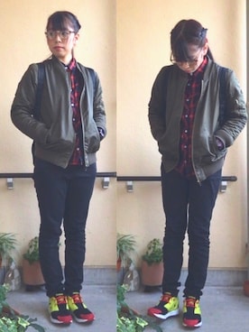 yukarunさん（レディース・162cm）の冬コーディネート