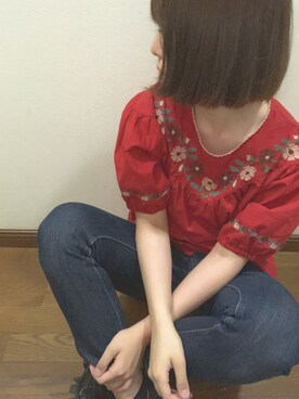 yukarunさん（レディース・162cm）の夏コーディネート