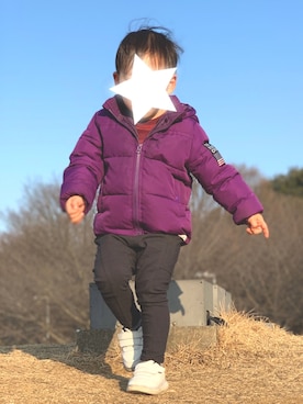 「Rodeo Crowns KIDS（ロデオクラウンズ　キッズ）のアイテム」を使った、Paruさん（キッズ・110cm）の秋コーディネート