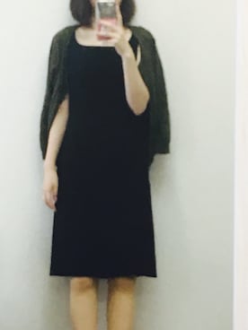 「PRADA（プラダ）のアイテム（ワンピース/ドレス）」を使った、なーちゃんさん（レディース・163cm）の夏コーディネート