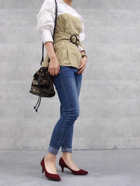 yuさん（レディース・154cm）の秋コーディネート