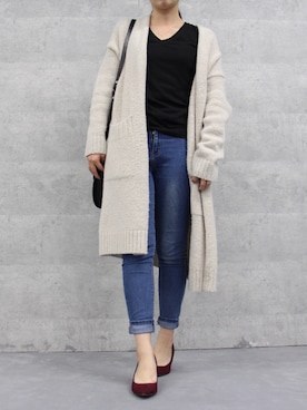 yuさん（レディース・154cm）の秋コーディネート