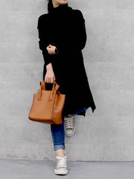 yuさん（レディース・154cm）の冬コーディネート