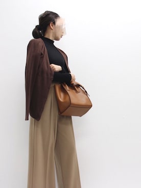 yuさん(レディース・154cm)の冬コーディネート