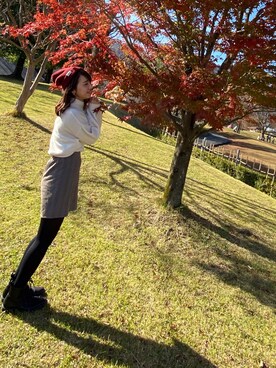 Saki さん（レディース・161cm）の秋コーディネート