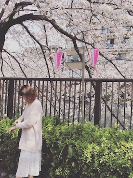 「Step Korea（Step Korea）のアイテム」を使った、MENGさん（レディース・165cm）の春コーディネート