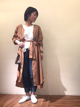 chiaさん（レディース・150cm）の春コーディネート