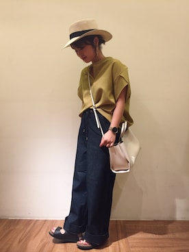 chiaさん（レディース・150cm）の夏コーディネート