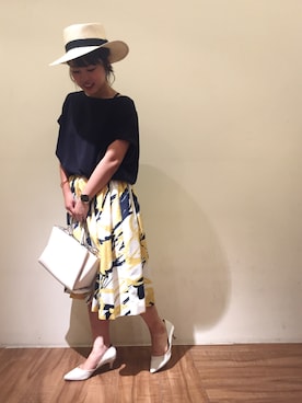 chiaさん（レディース・150cm）の夏コーディネート