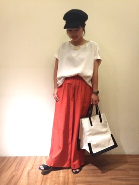 chiaさん（レディース・150cm）の夏コーディネート