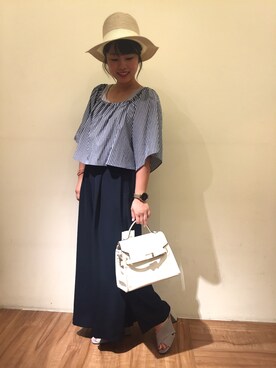 chiaさん（レディース・150cm）の夏コーディネート