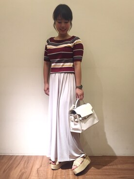 chiaさん（レディース・150cm）の夏コーディネート