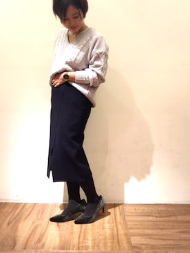 chiaさん（レディース・150cm）の冬コーディネート