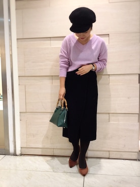 chiaさん（レディース・150cm）の冬コーディネート