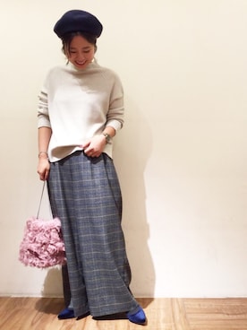 chiaさん（レディース・150cm）の冬コーディネート