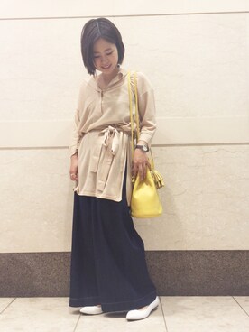 chiaさん（レディース・150cm）の春コーディネート