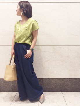 chiaさん（レディース・150cm）の春コーディネート