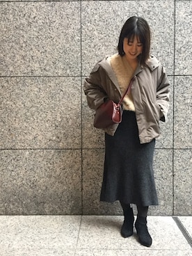 chiaさん（レディース・150cm）の冬コーディネート