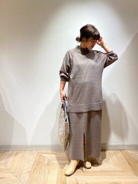 chiaさん(レディース・150cm)の冬コーディネート