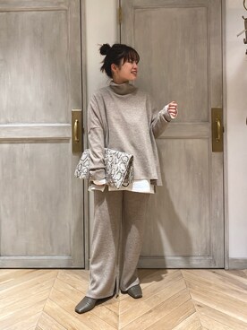 chiaさん（レディース・150cm）の冬コーディネート