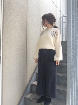 donさん（レディース・151cm）の冬コーディネート