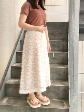 「Teva（テバ）のTeva/テバ/FLATFORM UNIVERSAL（サンダル）」を使った、donさん（レディース・151cm）の夏コーディネート